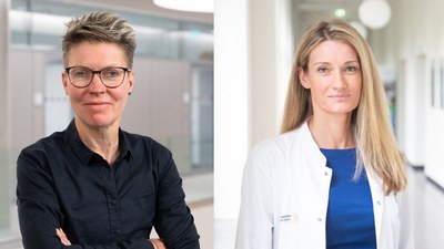 Prof. Manja Wobus und Dr. Katja Sockel (von links).